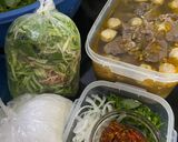 Hình bước làm 4 của món Bún bò