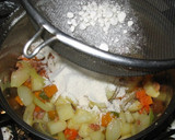A picture of step 3 of Creamy Kabocha Squash Chowder.