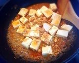 A picture of step 3 of Easy Authentic Mapo Tofu with Miso and Doubanjiang.