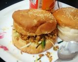 A picture of step 3 of Cheap&tasty leftover chicken Burgers!.