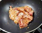A picture of step 3 of Honey chicken.
