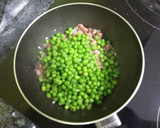 Foto del paso 5 de la receta: Guisantes con jamón