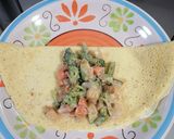 Foto del paso 4 de la receta: Crepa salada de vegetales 🥦🥕🥔