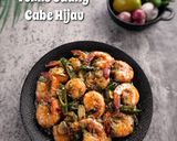 Foto langkah ke 4 dari resep 70. Tumis Udang Cabe Hijau.