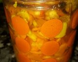 A picture of step 5 of Raw turmeric pickle.