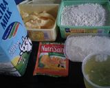 Foto langkah ke 1 dari resep Bolu Putih Telur Rasa Jeruk (Nutrisari).
