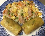 Foto del paso 7 de la receta Arroz chino tres delicias 🥢🍚
