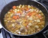 Une image de l'étape 19 de Soupe de carottes, panais et navets au lard.