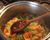 A picture of step 4 of Chicken soup.