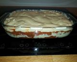 A picture of step 6 of "no pasta" lasagne.