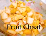 A picture of step 4 of Fruit Chaat.