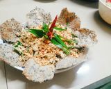 Hình bước làm 5 của món Hến chay xúc bánh tráng