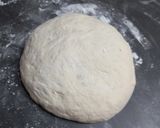 A picture of step 2 of Lazyman's Sourdough Bread.