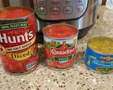 A picture of step 3 of Instant Pot Chicken Tortilla Soup.