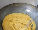நெய் மைசூர் பாகு(ghee mysorepak recipe in tamil) ரெசிபி ஸ்டேப் 6 புகைப்படம்