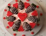 Foto del passaggio 11 della ricetta San Valentino cake