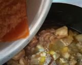A picture of step 5 of Beef Paye.