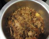 A picture of step 7 of Chicken pilau.