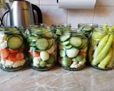 Vegyes savanyúság tartósítószer nélkül recept fázis 3 fotója