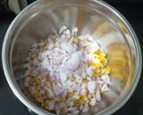 A picture of step 3 of Sweet Corn Chaat.