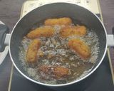 A picture of step 9 of KFC style Veg Strips.