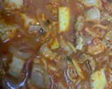 รูปขั้นตอนการทำที่ 6 ของ ซุปเต้าหู้กิมจิ 김치순두부찌개