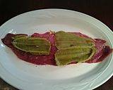 A picture of step 5 of Pepper Steak Roll Ups.