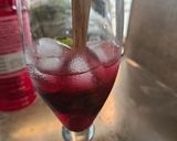 A picture of step 2 of Rose Mocktail.