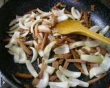 A picture of step 4 of Rice Bowl: Butter and Soy Sauce Ham.