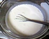 A picture of step 3 of Cherry Blossom Flavor Yogurt Milk Pudding.