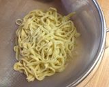 A picture of step 10 of Homemade Pasta & Basil Pesto.