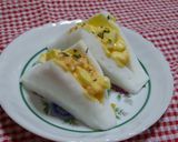 A picture of step 5 of For Bentos: Hanpen Fish Cake Egg "Sandwich".