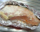 A picture of step 7 of The Mayonnaise is so Tasty! Foil baked Salmon.