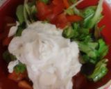 A picture of step 4 of My Soft Cheese and Tomatoe Salad 😊.