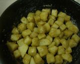 A picture of step 3 of Kinako Butter Potatoes.