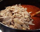 Foto del paso 6 de la receta: Tamales de pollo con mole rojo
