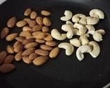 A picture of step 1 of Milk masala powder.
