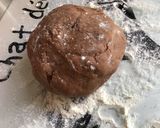 Une image de l'étape 1 de Tarte renversée « fleur de poires » pâte brisée chocolat.