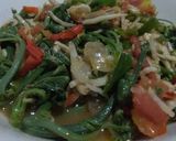 Foto langkah ke 4 dari resep Pucuk labu cah terasi.