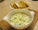 A picture of step 10 of Rich Spinach Dip.