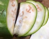 Hình bước làm 1 của món Cà Bát Trộn Mắm Nêm