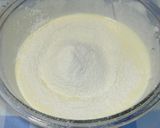 A picture of step 4 of Fluffy Even Without Oil Whipped Cream Cake.