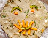 A picture of step 3 of Masala Bajre ki Roti/paratha yummy.