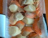 Foto del paso 4 de la receta: Vieiras en salsa (sin concha)