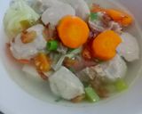 Foto langkah ke 6 dari resep Sop bakso tetelan sapi.
