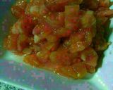Foto del paso 2 de la receta: Judías verdes con tomate, jamón y pimiento morrón