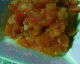 Foto del paso 2 de la receta: Judías verdes con tomate, jamón y pimiento morrón