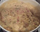 A picture of step 7 of Chicken Spaghetti.