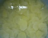 A picture of step 2 of Stack-Baked Chikuwa and Spring Potato.