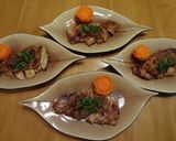 A picture of step 5 of Soft Pork Sauté (Japanese-Style Chaliapin Steak).